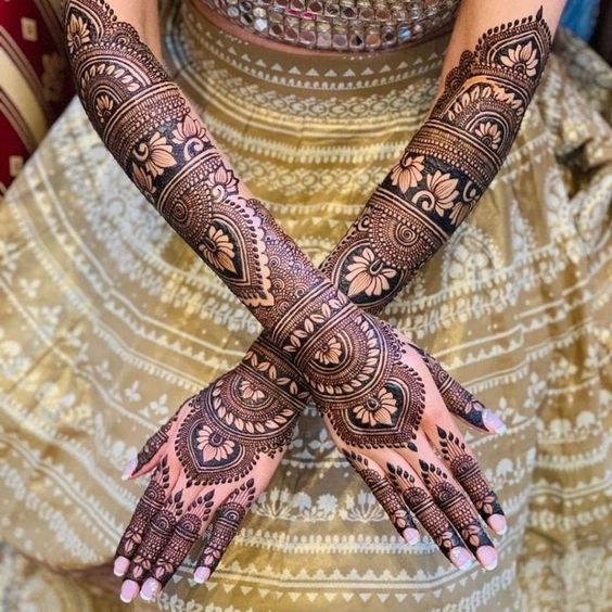12 Best Backhand Mehndi Designs for Brides | by ramkumarmehandi | Medium